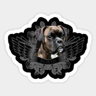 Boxer dog Sticker